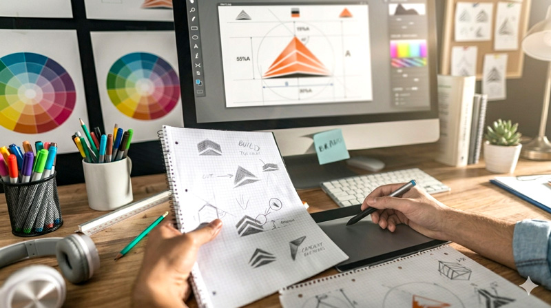 Les secrets d’un logo mémorable : de l’idée au résultat final